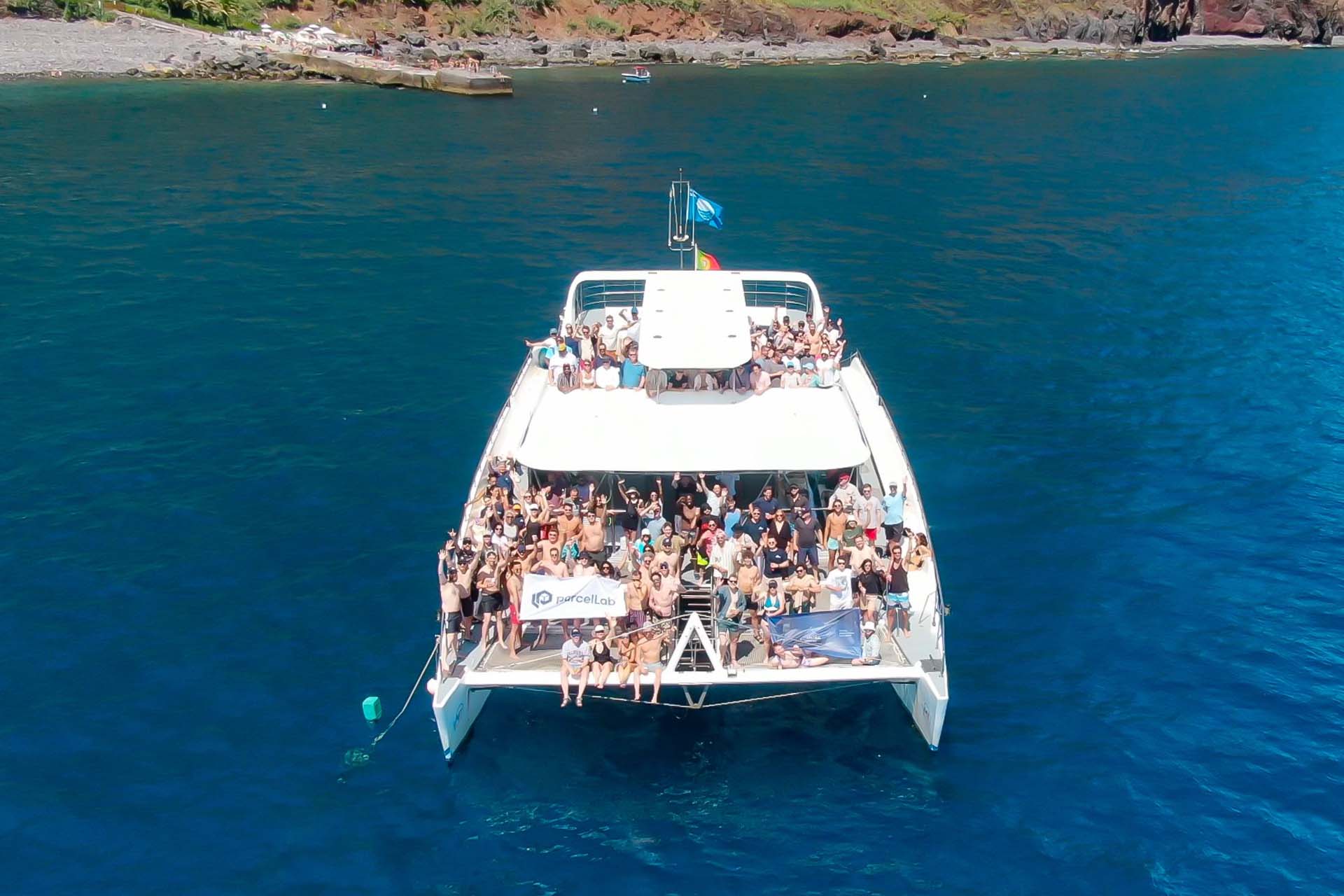 Goup boat tour Madeira Island